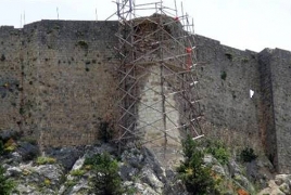 Black Church, Feke fortress under construction in Cilician Armenia