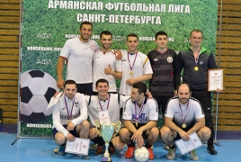 Команда «Битлис» стала двукратным чемпионом «Армянской Футбольной Лиги Санкт-Петербурга»
