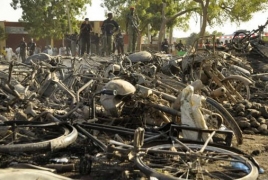 Two bombs kill 44 in Nigeria's central city