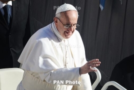 Pope Francis starts seven-day tour of South America