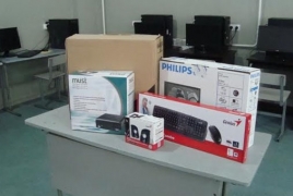 Artsakh schools get new computer equipment