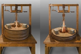 Leonardo da Vinci’s “cooling machine” sketch presented in Milan
