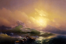 Aivazovsky's Ninth Wave listed among 10 best seascapes