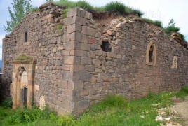 В Турции будет отреставрирована разрушенная армянская церковь