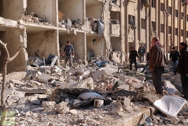 Алеппо вновь подвергся обстрелу: Армянонаселенному кварталу Нор Гюх был нанесен материальный урон