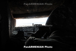 За прошедшие сутки азербайджанцы произвели по армянским позициям более 2500 выстрелов