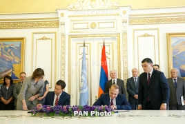 Armenia, UN sign Development Assistance Framework 2016-2020