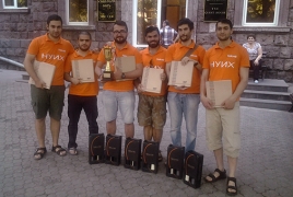 Ереванские знатоки из команды «НУИХ-Tellcell» одержали победу в турнире «Брей-ринг» в Батуми