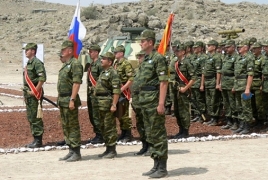 На российской военной базе в Армении проходят учения химиков-разведчиков