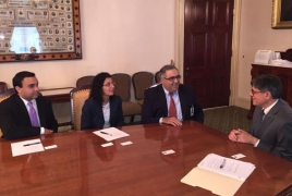 ANCA members meet with U.S. Treasury Secretary