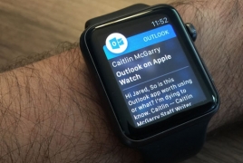 Microsoft’s Outlook for Apple Watch joins OneDrive, PowerPoint, Skype