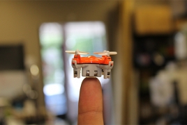 Представлен самый маленький в мире беспилотник