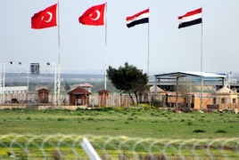 Турция начала строить стену на границе с Сирией: Ее можно будет легко разобрать и собрать в другом месте