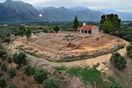 Рядом со Спартой обнаружены развалины микенского дворцового комплекса
