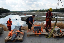 Archaeologists uncover 17th century relicts in Poland's longest river