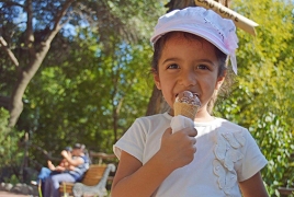 Yerevan Zoo hosts Ice Cream Day, grants free entry to kids under 16