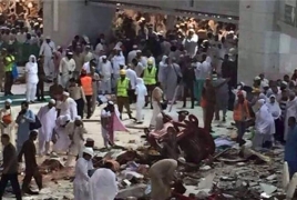 Falling crane at Grand Mosque in Mecca leaves at least 107 dead