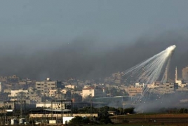 Israel carries out air strikes in Gaza Strip after rocket fire