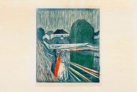Edvard Munch's rare woodcut leads Sotheby's auction in London