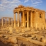 Syria air strikes on Palmyra force hundreds to flee