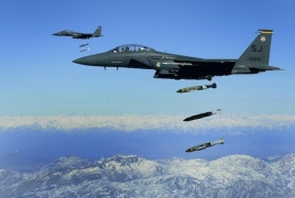 U.S., allies carry out 20 air strikes against IS: military