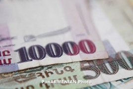 Private transfers to Armenia drop by over 31% in 8 months