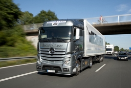 Mercedes-Benz начала тестировать автономный грузовик на дорогах общего пользования
