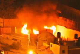 Palestinians torch Joseph's Tomb Jewish holy site