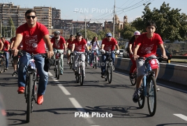 «Եղիր ակտիվ, ապրիր առողջ» ծրագիրը եզրափակել են սպորտային փառատոնն ու հեծանվային մարաթոնը