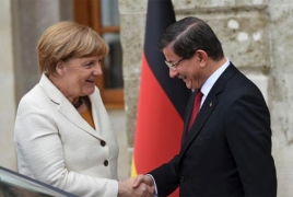 Вопрос Геноцида армян обсуждался на встрече Меркель и Давутоглу