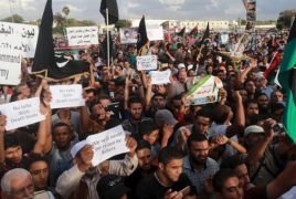 6 die as mortar bombs fall on protesters in Libya’s Benghazi