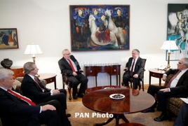 Foreign Minister, OSCE Minsk Group Co-chairs talk Karabakh