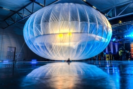 Google's Project Loon internet balloons to encircle earth in 2016