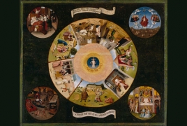 Dutch mediaeval master Hieronymus Bosch paintings 