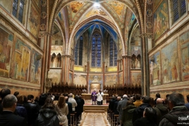 Литургия памяти жертв Геноцида армян отслужена в главной церкви ордена францисканцев