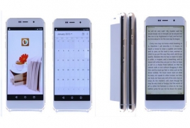 The Siam 7X smartphone boasts two screens and earprint recognition