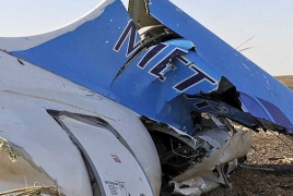 Russian plane data recorder suggests explosion: officials