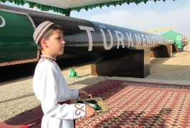 Turkmenistan starts construction of $10 bn gas pipeline