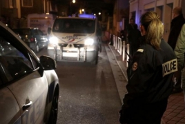 Explosive belt found in town south of Paris