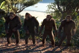 Coldplay transforms into apes in “Adventure of a Lifetime” clip