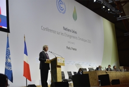 Глава РА на климатическом форуме в Париже: Изменение климата –  вызов для всех стран, независимо от их развитости