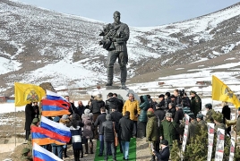 В армянском городе Спитак открыли Памятник воинам-ликвидаторам последствий землетрясения 1988 года