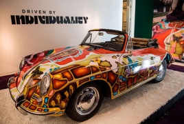 Janis Joplin's psychedelic Porsche auctioned for record $1.8 mln