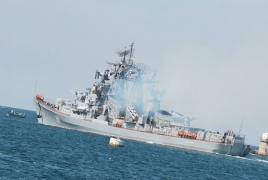 Российский сторожевой корабль открыл предупредительный огонь при опасном приближении турецкого судна