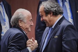 Blatter, Platini banned from all football-related activities for 8 years