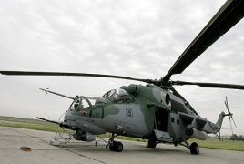 Россия перебросила еще одну партию вертолетов на военную базу в Армении