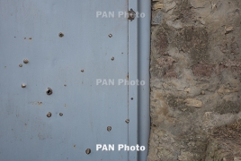 Armenian border villages shelled by Azeri troops