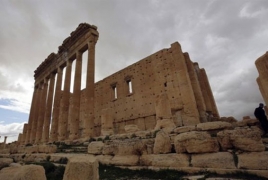 Giant replicas of Palmyra arch to go in display in London, New York