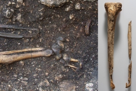 Austrian archeologists find 1,500-year-old wooden foot