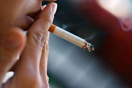 Turkmen authorities publicly burn cigarettes in anti-smoking campaign